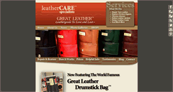 Desktop Screenshot of greatleather.com
